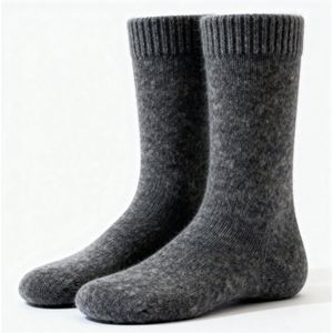 JAXY Alpaca Sokken - Wandelsokken Dames - Huissokken Heren - Warme Sokken - Wollen Sokken - Thermo Sokken - 36-41 - Donkergrijs