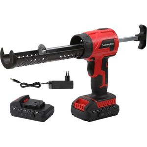Elektrisch Kitpistool - Professionele precisie kit pistool met 4 instelbare snelheden - Heldere LED-verlichting - Inclusief 18V Accu - Makita compatible - Antidruptechnologie