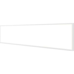 LED Paneel 30x120 - Velvalux Lumis - LED Paneel Systeemplafond - Helder/Koud Wit 6000K - 40W - Inbouw - Rechthoek - Wit - Flikkervrij