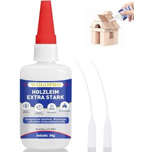 Extra sterke, waterbestendige houtlijm voor veelzijdig gebruik - 30 g