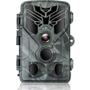 CRLYN® Wildcamera met Nachtzicht - Buitencamera voor Buiten - Waterdicht - Wifi - 4K - Groen