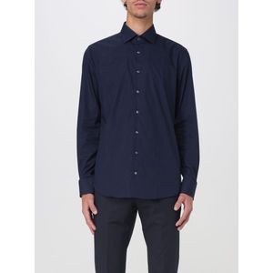 Slim Fit Long Sleeve Dress Shirt - Blue