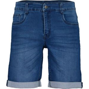 Blue Seven heren bermuda - short jogg jeans heren - blauw - 345034 - maat S