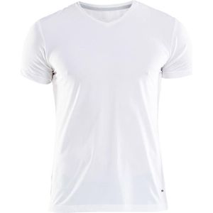 Craft Essential Vn Ss Sportshirt Heren - White