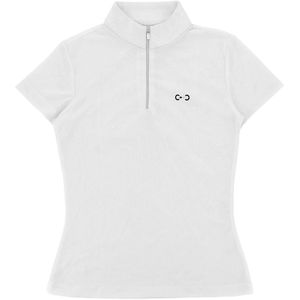 polo shirt white maat l riding world