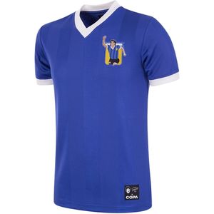COPA - Maradona Argentinië Uitshirt 1986 - Retro Voetbalshirt - Heren