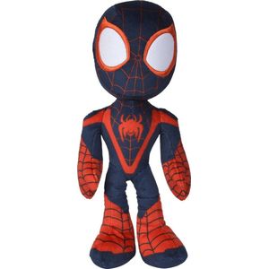 Disney - Spiderman - Miles Morales Glow in the Dark Eyes - 25cm -  Alle leeftijden - Knuffel