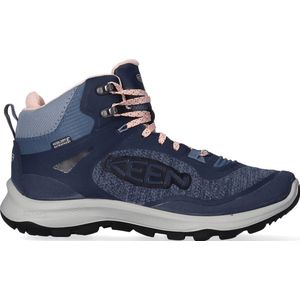 Keen Terradora Flex Mid Dames Wandelschoenen Vintage Indigo/Peachy Keen | Blauw | Mesh | Maat 42 | K1026877