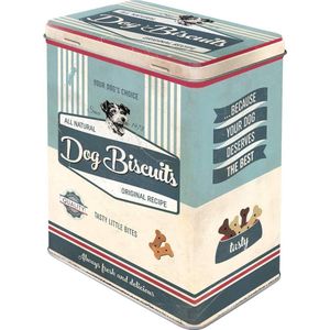 MyDogGifts - Bewaardoos Hondenbrokken Met Deksel - Voedselcontainer Hond - Blauw