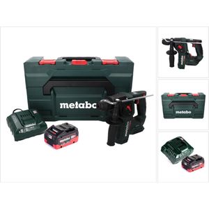 Metabo BH 18 LTX BL 16 accuklopboormachine 18 V 1,3 J SDS-plus Brushless + 1x accu 8.0 Ah + lader + MetaBOX