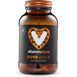 Vitaminstore - Super Visolie omega 3 - 50 softgels