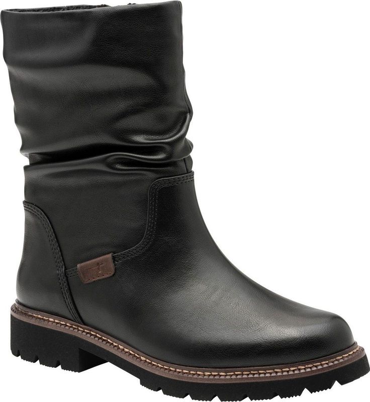 Tamaris - Essentials - Enkellaarsje - Zwart - 39