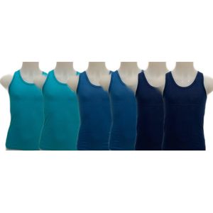 Embrator Jongens Hemdjes 6-stuks mix maat 104/110