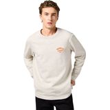 Wrangler - SMALL Logo Crew - Sweatshirt - Oat Melee
