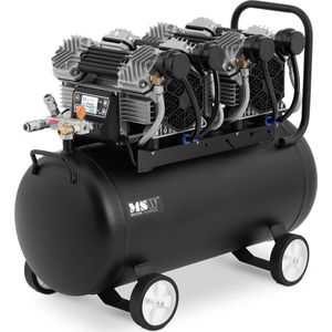 MSW - Compressor olievrij - 3 - 12 bar - 50 L - 3000 W