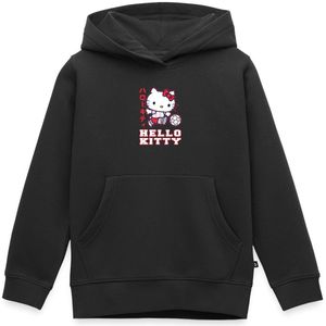 Hello Kitty Speelt Voetbal Premium Kinder/tieners Hoodie REGULAR FIT