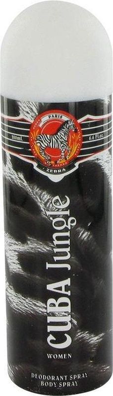 Cuba - Jungle Zebra - Deodorant - 200 ml