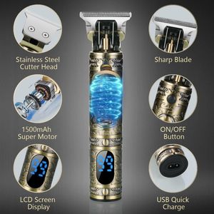 Professionele tondeuse, tondeuse trimmer voor heren, baardtrimmer, langhaartrimmer