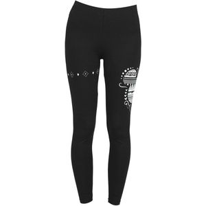 Mickey Mouse Boho Mickey Dames Legging - zwart - S