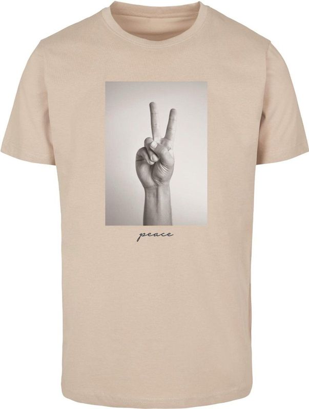 Mister Tee - Peace Sign - T-shirt - Sable