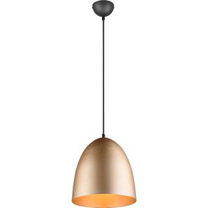 Reality - LED Hanglamp - Hangverlichting - E27 Fitting - 1-lichts - Rond - Goud - Aluminium