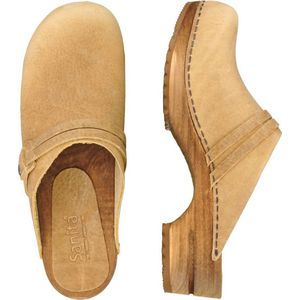Sanita Clogs Damen Clog offen Wood-Ursana Open Nature-40