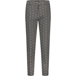 Red Button Broek Diana Fancy Spot Srb4737 Black/ecru Dames Maat - W34