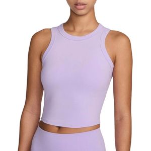 Nike One Fitted Dri-FIT Cropped Tanktop Dames - Maat XL
