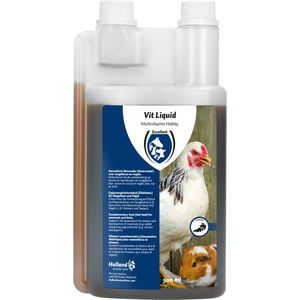 Excellent Vit - Liquid Multivitamine - Vloeibare vitamine - Aanvullend dierenvoer - Hobby - Vitamine A, E, K3, B6, B1, B2 - 500 ml