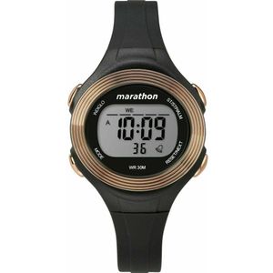 Timex Marathon TW5M32800 Horloge - Kunststof - Zwart - Ø 35 mm
