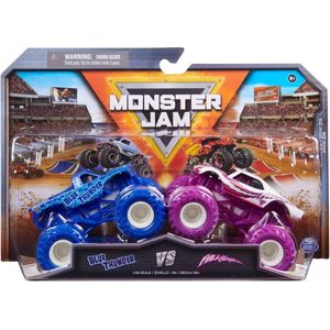 Hot wheels Monster Jam truck - 2-pack Blue Thunder & Full Charge - monstertruck 9 cm schaal 1:64