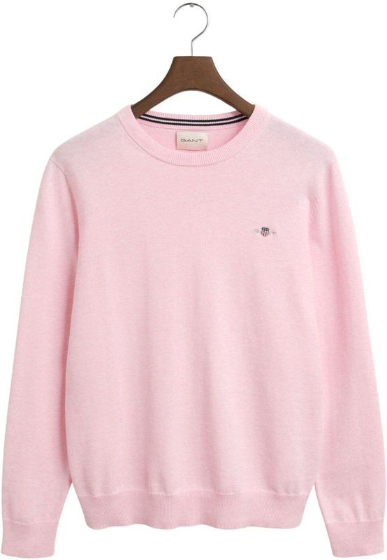 Ronde hals katoen pullover Gant Classic