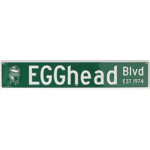Big Green Egg - Egghead - Boulevard - Straatnaam - Streetsign -