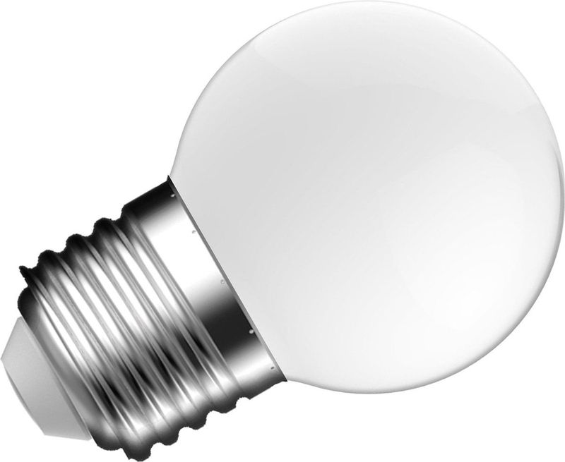 Megaman - PingPong - LED Lamp - Wit - E27 - 3W - Warm Wit