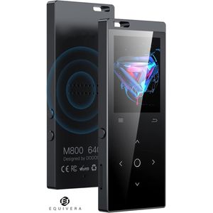 Equivera MP3 Speler Bluetooth - MP3 Speler - MP3 Speler met Bluetooth - MP3 Speler Bluetooth met FM Radio