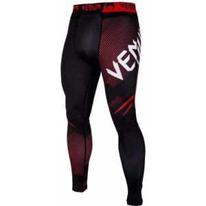 Venum Legging NoGI 2.0 Tight Spats Zwart Rood XXL - Jeans Maat 38
