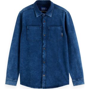 Scotch & Soda - Chic Indigo - Overhemd - Lange Mouwen - Indigo