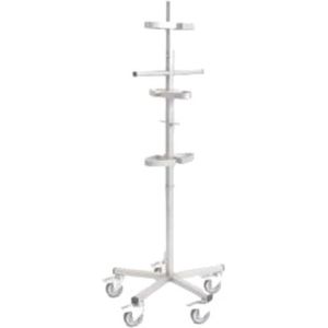 RVS Urinaalwagen laag model (UR5450L) Voor 4 urinalen