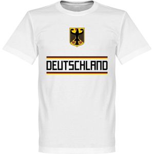 Duitsland Team T-Shirt - Wit - L