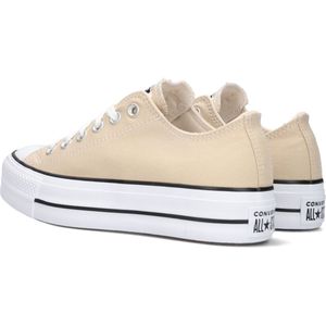 Converse Chuck Taylor All Star Lift Platform 1 Lage sneakers - Dames - Beige - Maat 37