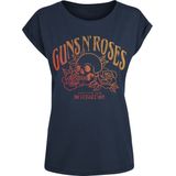 Guns N' Roses - Appetite For Destruction Skull - T-shirt - Marineblauw