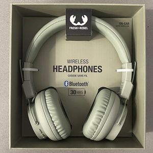 Fresh 'n Rebel Koptelefoon groen draadloos Bluetooth - Draadloze koptelefoon groen on ear - 30 uur speeltijd - volledig opgeladen in 2 uur