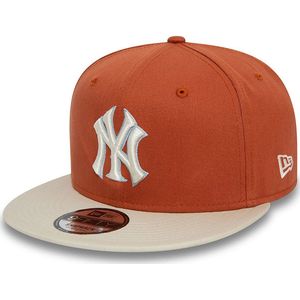 New Era New York Yankees MLB Patch Brown 9FIFTY Snapback Cap S/M