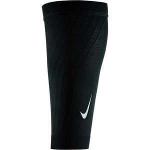 Nike - Zoned Support - Beenwarmers - Zwart - 70% Nylon, 30% Spandex