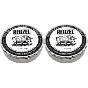 Reuzel Concrete Hold Matte Pomade Duo Pack 2x340gr