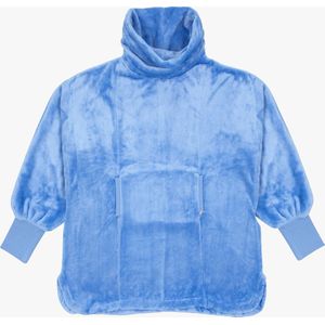 lordsxlilies Dames Poncho hemels blauw-one size