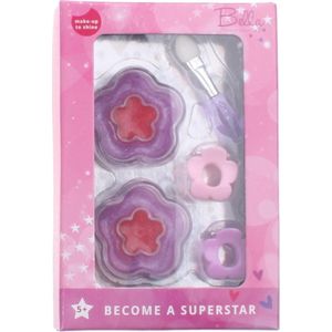 Johntoy Bella Make-up To Shine Set Bloem 5-delig Roze