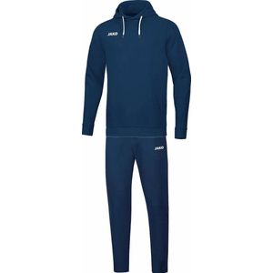 Jako Base Joggingpak Met Sweaterkap Heren - Marine | Maat: S