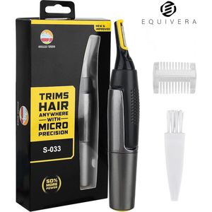 Equivera Neustrimmer Mannen - Neus Trimmer - Neustrimmer en Oortrimmer - Neus Trimmer Mannen