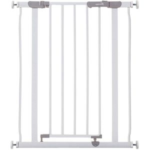 AVA Slimline Smal Veiligheidshekje 61-68cm Wit - Druk-Gemonteerd Voor Deur Openingen Gangen - Traphekje Trappen Veiligheid